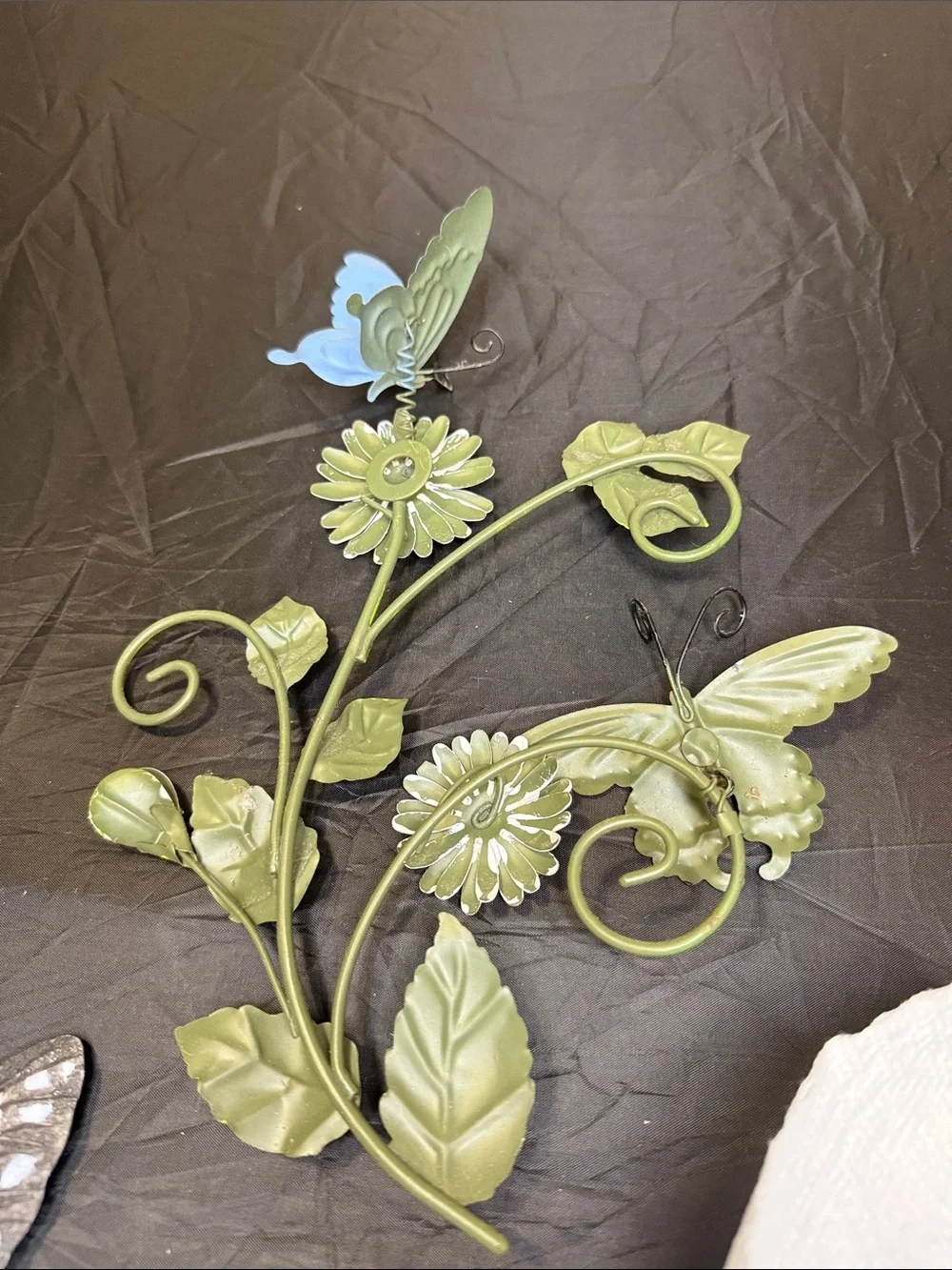 Decorative Butterfly and Flower Wall Accents – Multicolor